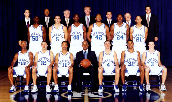 1998 Kentucky Basketball Roster