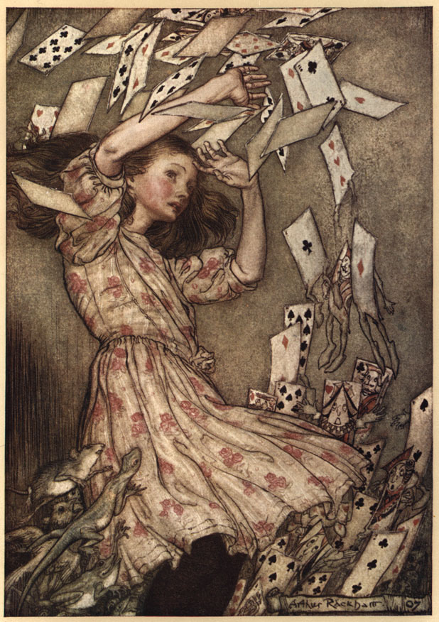 Arthur Rackham Alice In Wonderland Illustrations