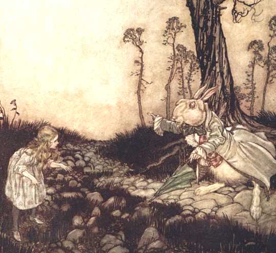 Arthur Rackham Alice In Wonderland Illustrations
