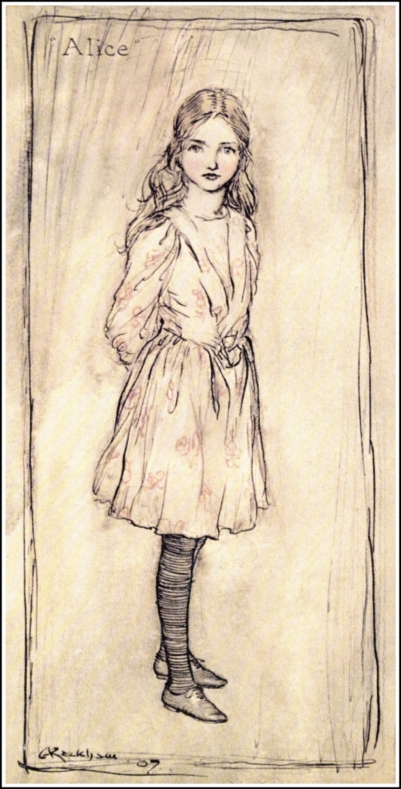 Arthur Rackham Alice In Wonderland Illustrations