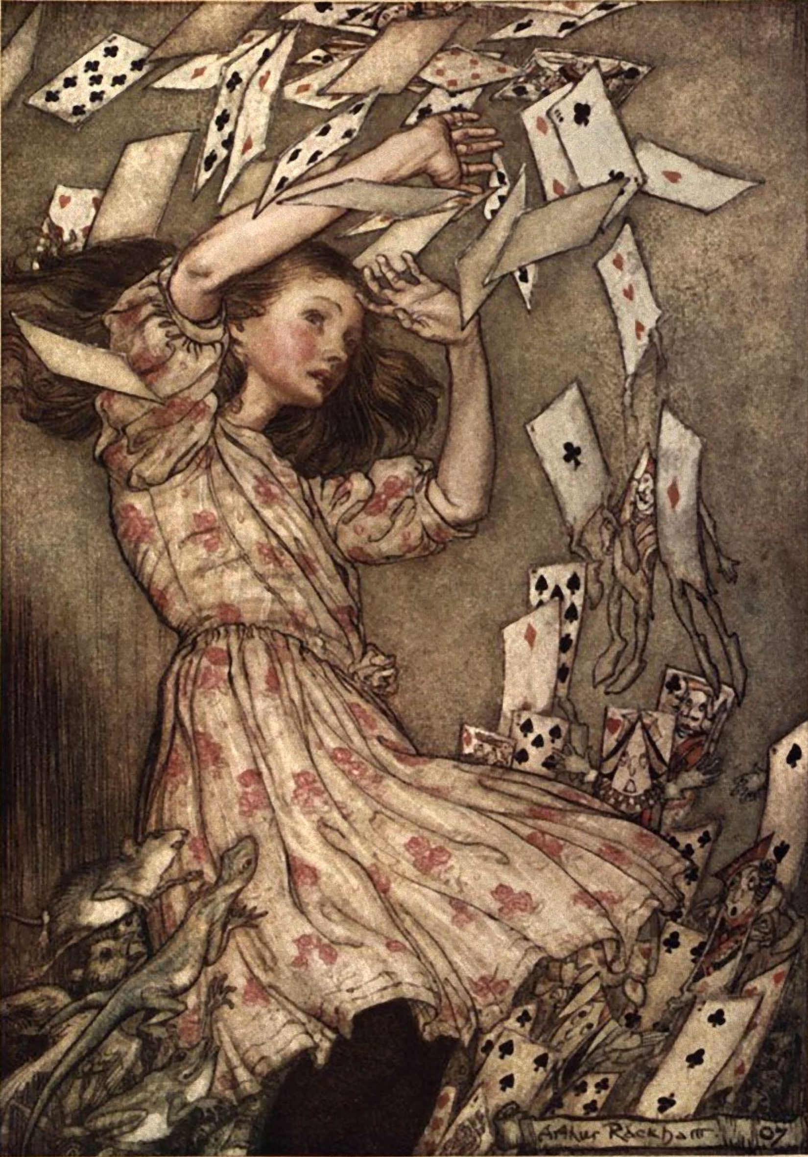 Arthur Rackham Alice In Wonderland Illustrations