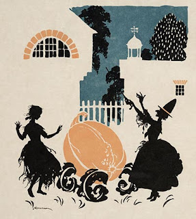 Arthur Rackham Cinderella Silhouettes