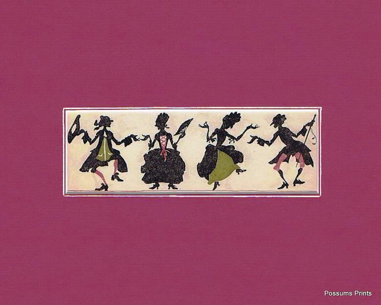 Arthur Rackham Cinderella Silhouettes