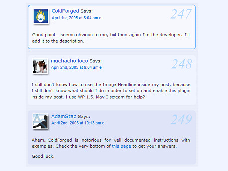 Comments.php Wp