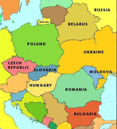 Eastern Europe Countries And Capitals