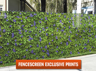 Green Privacy Fence Screen