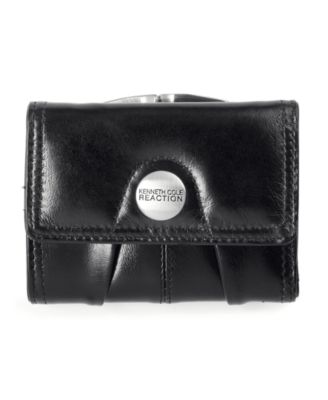 Kenneth Cole Reaction Wallet Button Up Flap Indexer