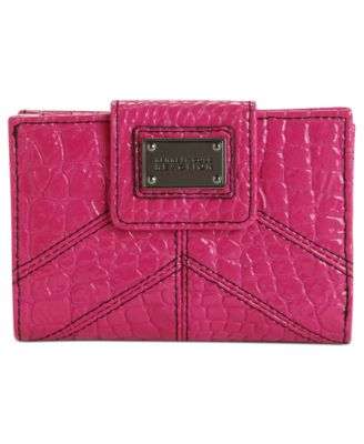 Kenneth Cole Reaction Wallets Button Up Frame Flap Multifunction