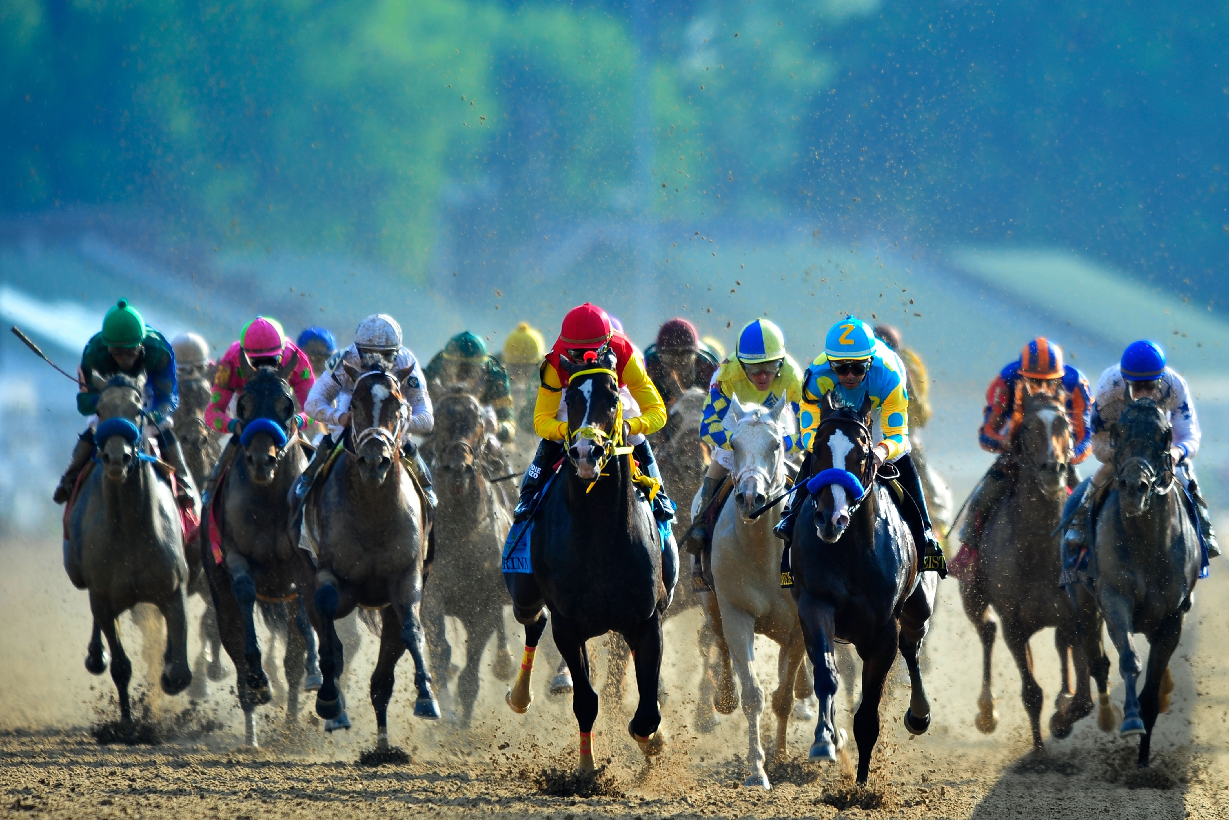 Kentucky Derby 2013 Horses Running
