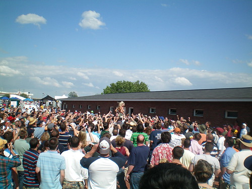Kentucky Derby Infield Flashing
