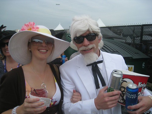 Kentucky Derby Infield Flashing