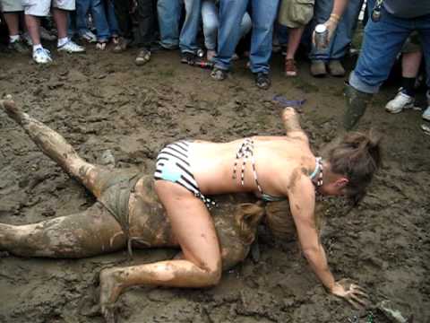 Kentucky Derby Infield Girls Flashing