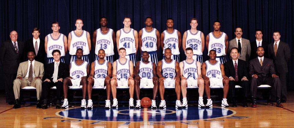 Kentucky Wildcats Basketball Roster 1996