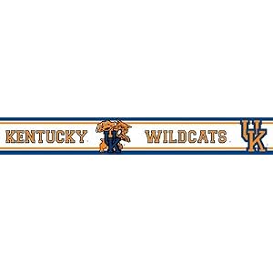 Kentucky Wildcats Wallpaper Border