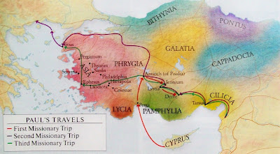 Modern Asia Minor Map