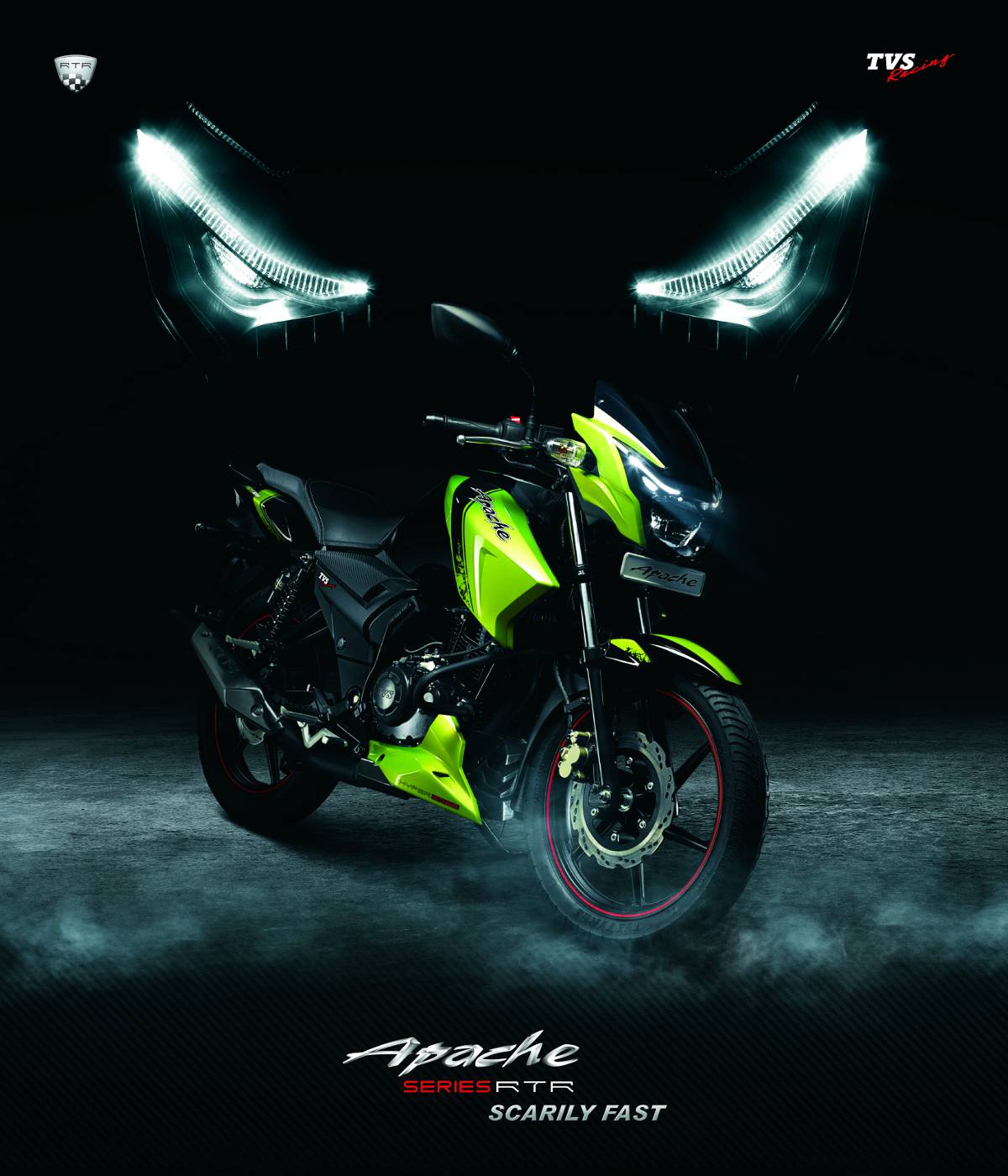 New Tvs Apache Rtr 220
