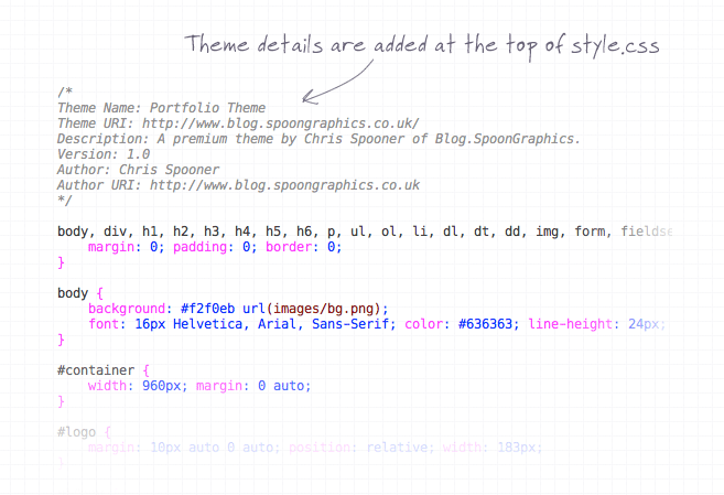 Style.css File Wordpress