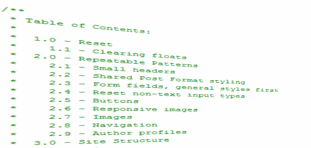 Style.css Wordpress