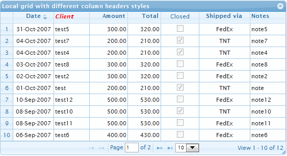 Styles.css Example