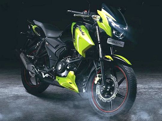 Tvs Apache Rtr 160 Red Scarily Fast