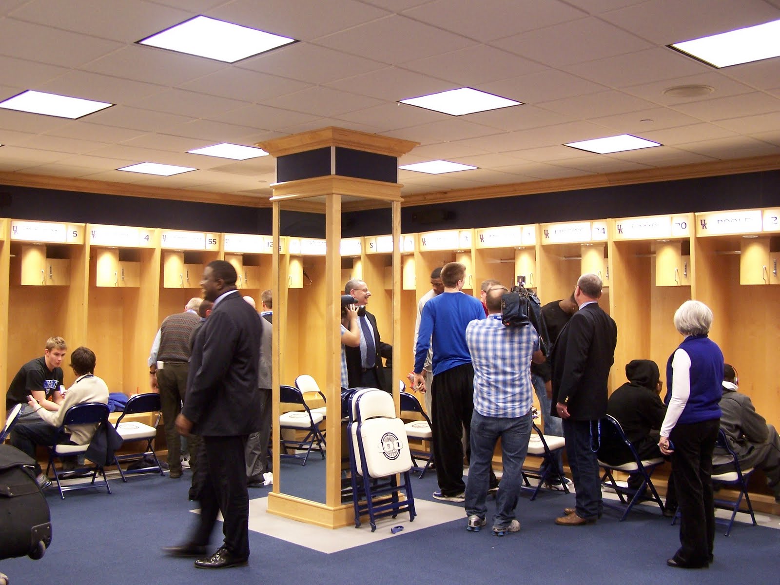University Of Kentucky Basketball Locker Room