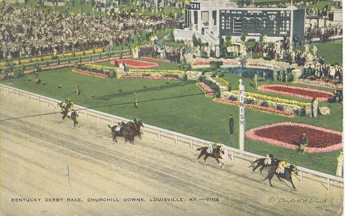 Vintage Kentucky Derby Fashion