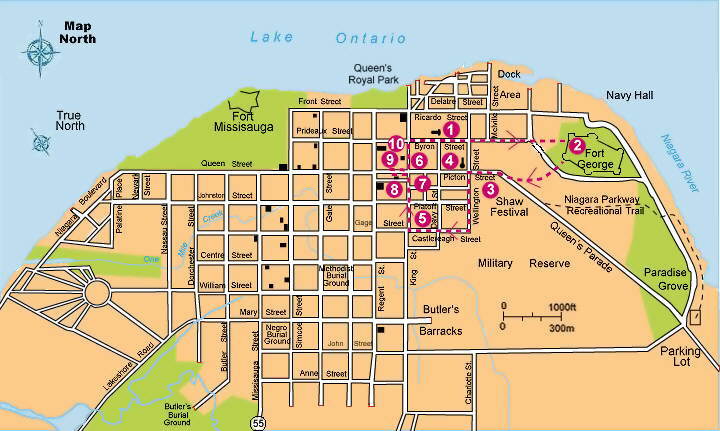 Wineries In Niagara On The Lake Map